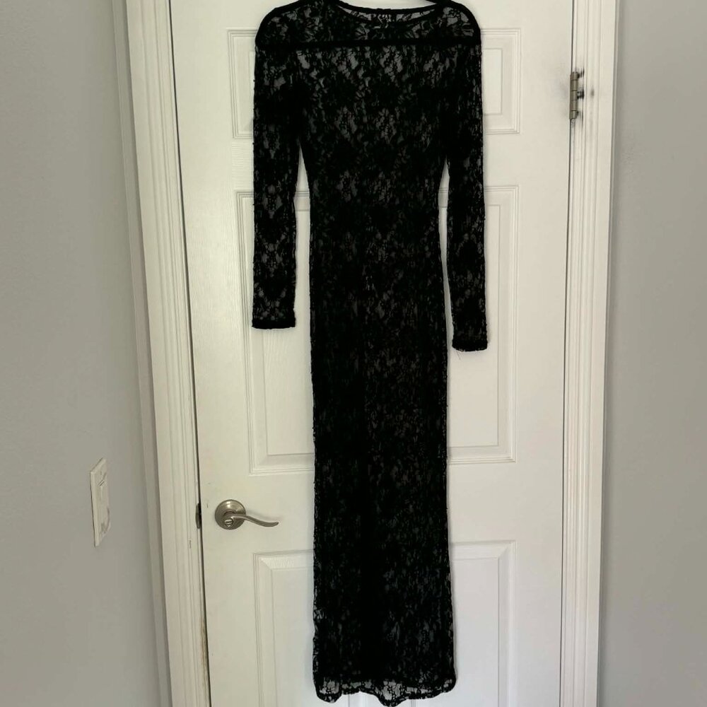 Honey & Sulphur Blair maxi lace dress - size L - Picture 4 of 4